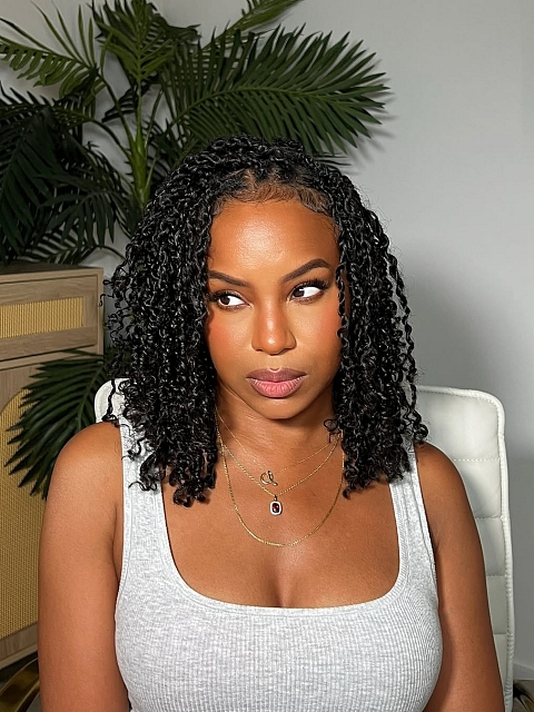 3b3c Texture-Kinky Curly - Bulk Human Hair - Dreadlocs/Twists/Braids