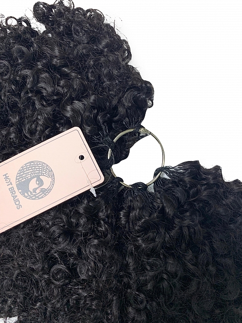 3b3c Texture-Exotic Kinky Curly - Upgrade Crochet Human Hair