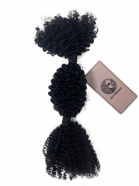 3c4a Texture-Kinky Coily - Bulk Human Hair - Dreadlocs/Twists/Braids