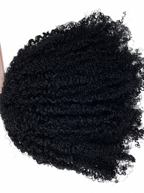 4a4b Texture-Exotic Afro Kinky Coily - Bulk Human Hair - Loose/Braids