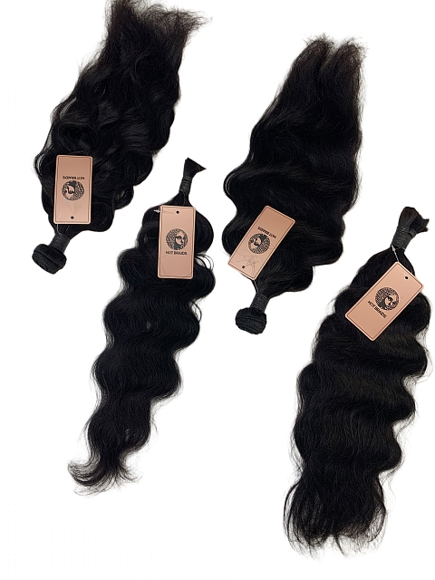 Spanish Wavy -Reusable The Hybrid Glam Kit-Braiding w/ Weft Hair Combo