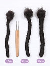 Large Standard Human Hair Loc Extensions