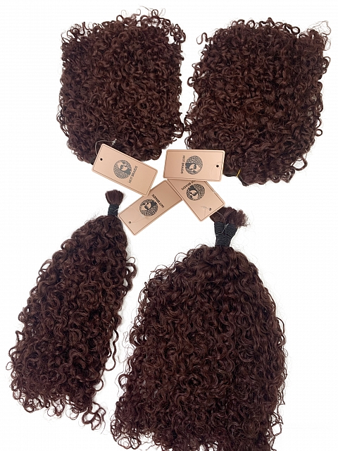 Burgundy-3a3b Texture-Exotic Natural Curly -Reusable The Hybrid Glam Kit