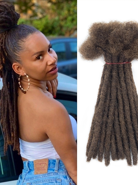 Hot Style #27 Boho Locs Extension Soft Dreadlocks Micro Locs Extensions Inter Locs for Black Women