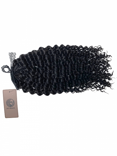 Hand-made Water Wave Crochet Human Hair Extension