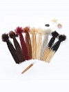 0.2cm Thickness Micro Locs Extensions Human Hair - Colors Available