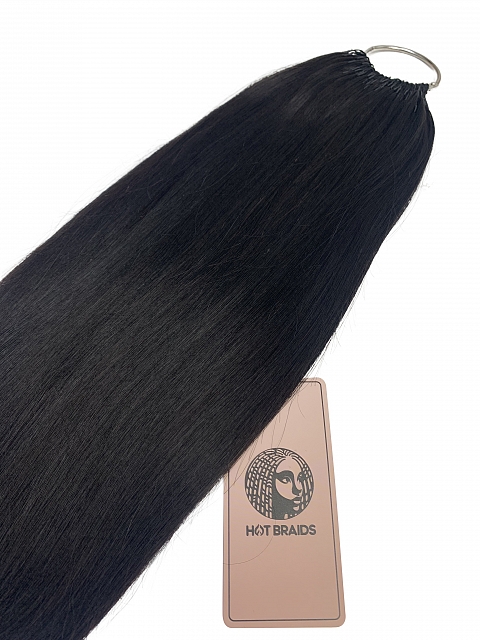 Silk Straight - Reusable Upgrade Crochet Human Hair