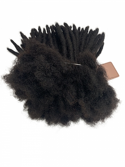 Natural Black Standard Classic Human Hair Loc Extensions