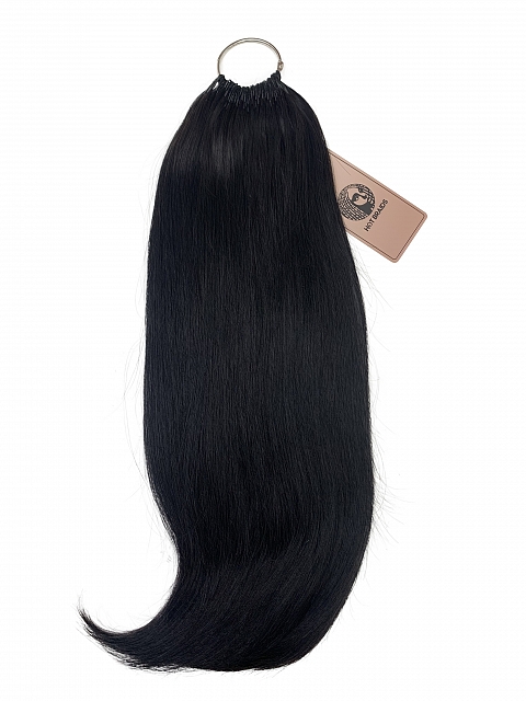 Silk Straight - Reusable Upgrade Crochet Human Hair