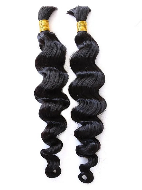 Loose Wave - Bulk Human Hair - Loose/Braids