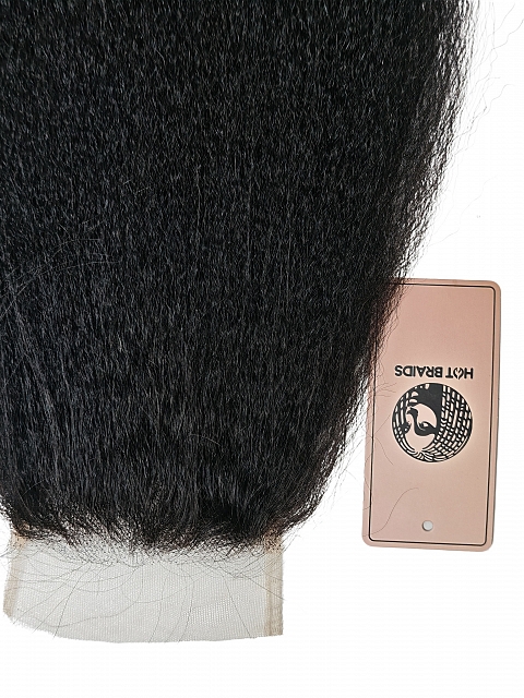 Natural Black 4*4 Invisible HD Lace Closure