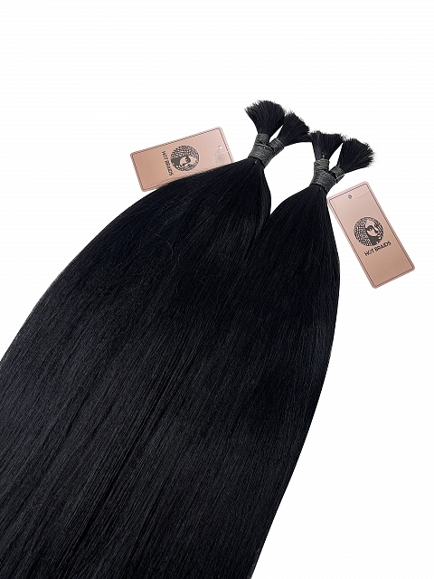 Soft Straight - Bulk Human Hair - Loose/Braids