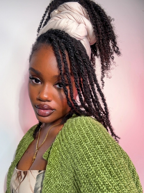 4a4b Texture-Afro Kinky Coily - Bulk Human Hair - Dreadlocs/Twists/Braids