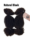 4a4b Texture-Afro Kinky Coily - Bulk Human Hair - Dreadlocs/Twists/Braids