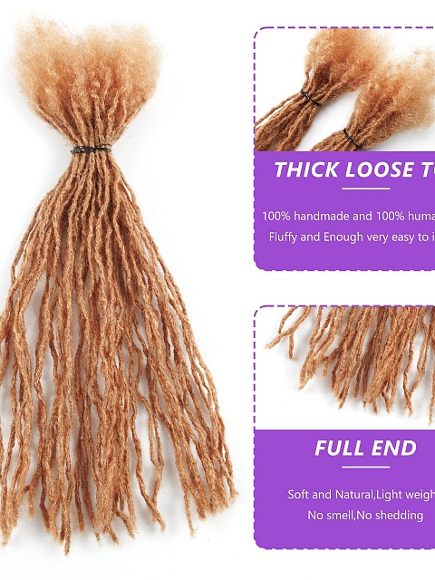 Hot Style #27 Boho Locs Extension Soft Dreadlocks Micro Locs Extensions Inter Locs for Black Women
