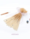 Ombre Standard Human Hair Dreadlock Extensions