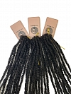 Premium Human Hair Soft Locs – 0.5cm Slim Profile | Pre-Looped for Fast DIY Install | Lightweight & Natural Sheen Crochet Hair for Professionals