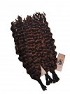 Dark Auburn Soft Wavy - Bulk Human Hair - Loose/Braids